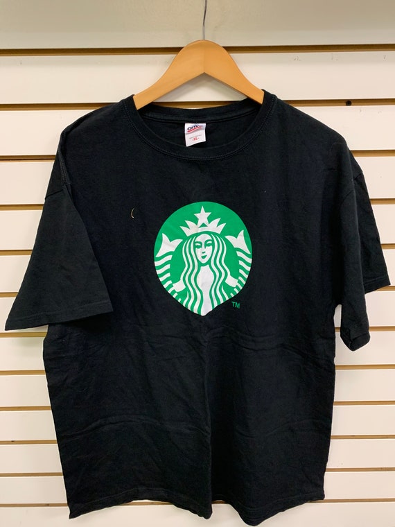 Vintage Starbucks T shirt size xl 1990s 1980s