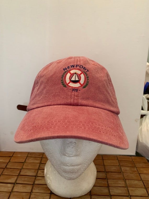 Vintage Newport Rhode Island Strapback hat adjusta