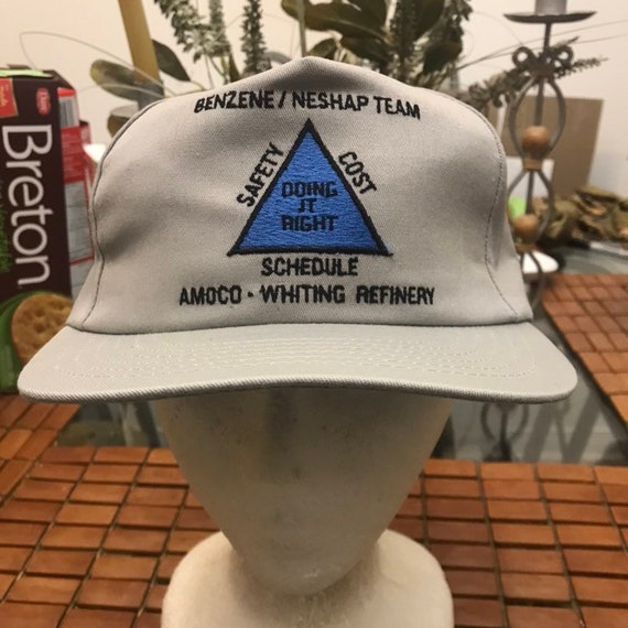 Vintage Amoco Trucker SnapBack hat 1980s 90s - image 1