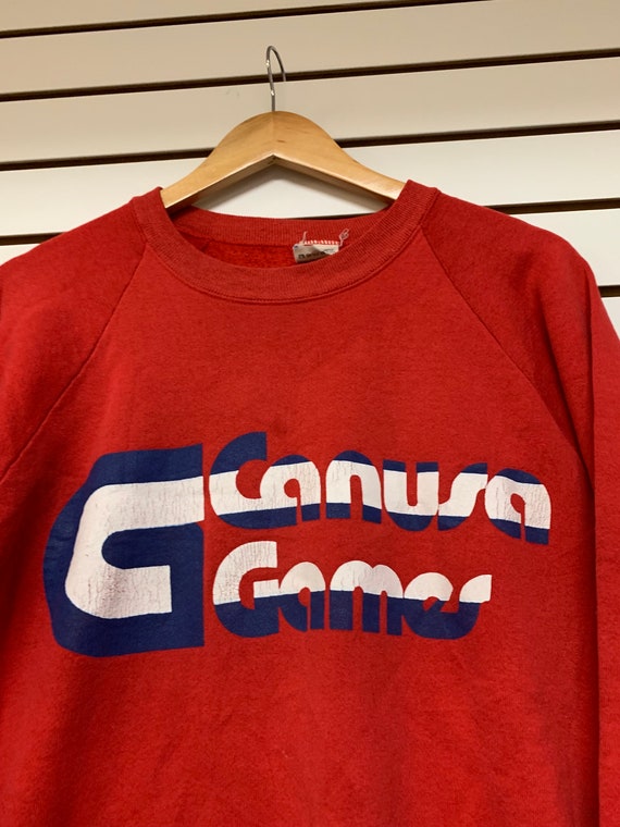 Vintage canusa games crewneck Sweatshirt size XL … - image 3