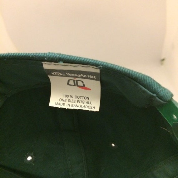 Vintage Greenline Trucker SnapBack hat 1990s 80s … - image 4