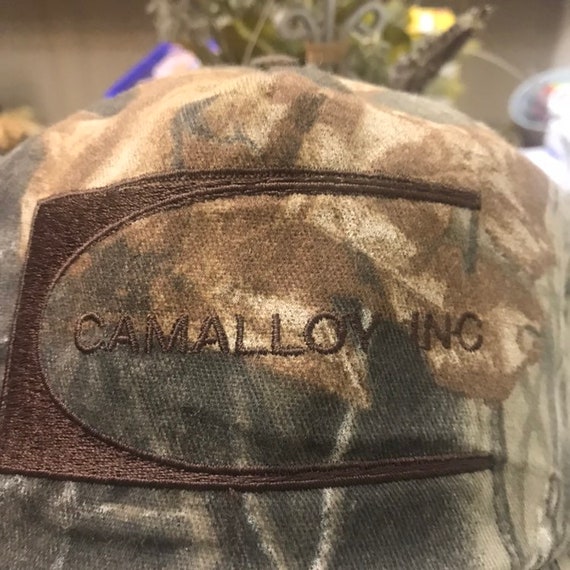 Vintage camollov inc Trucker Snapback Hat 1990s - image 3