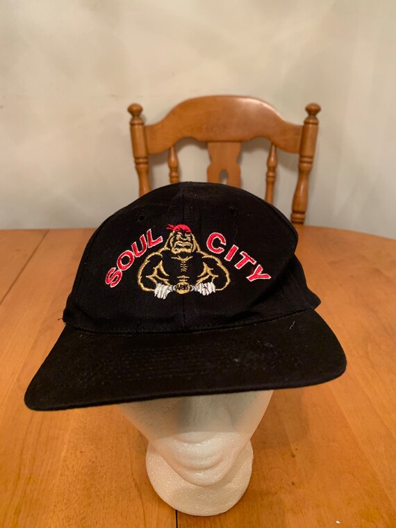 Vintage soul city Snapback hat 1990s 80s