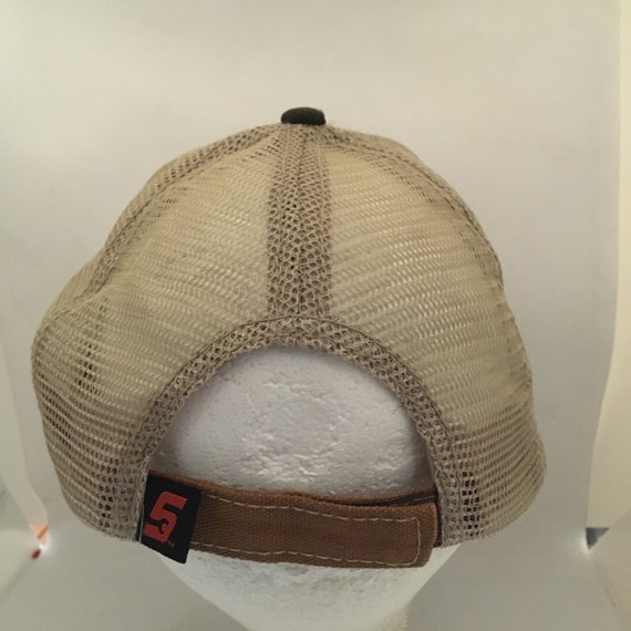 Vintage Snap on Trucker Strapback hat adjustable … - image 3