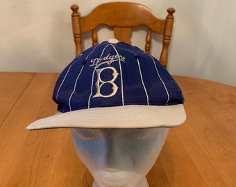 Vintage Brooklyn dodgers fitted hat 1990s 80s R2 size 7 1/4