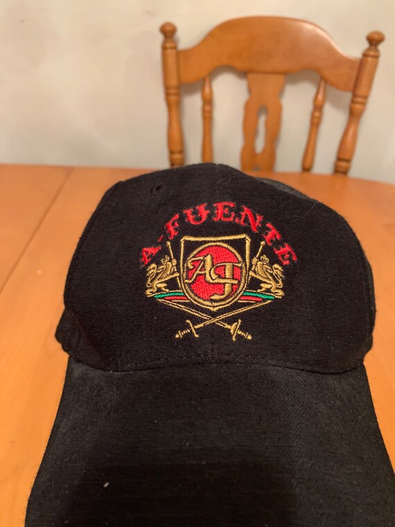 Vintage a fuente Strap back hat 1990s 80s R1 - image 2