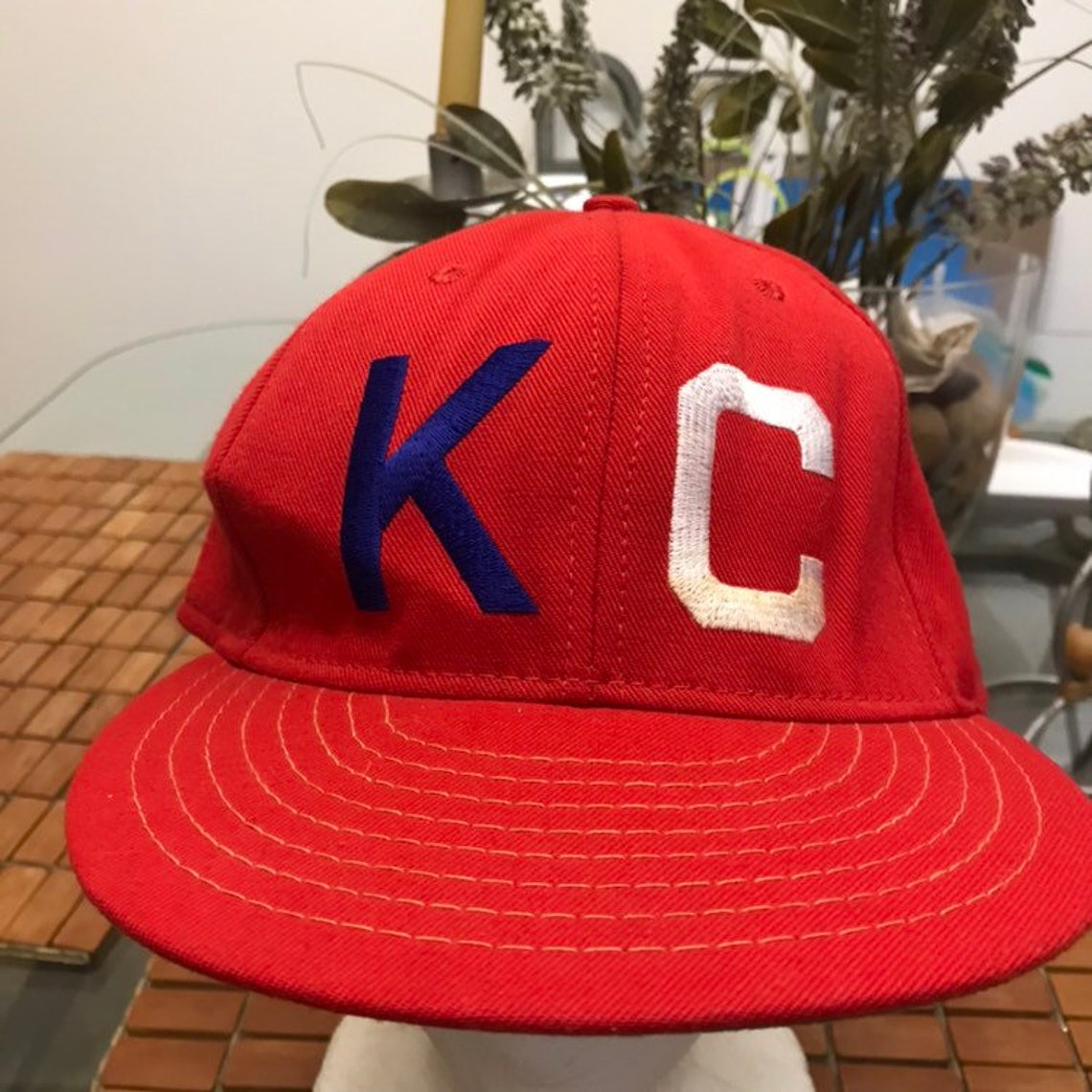 Vintage Kansas City Monarchs Negro Leauge Fitted Hat Size 7 Etsy