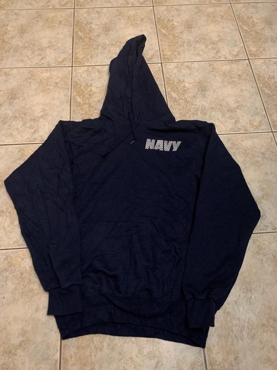 Vintage us navy sweatshirt - Gem Vintage us navy sweatshirt - Gem