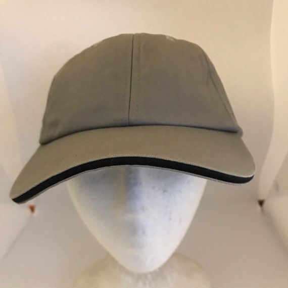 Vintage Blank brown Strapback hat 1990s 80s N18 - Gem