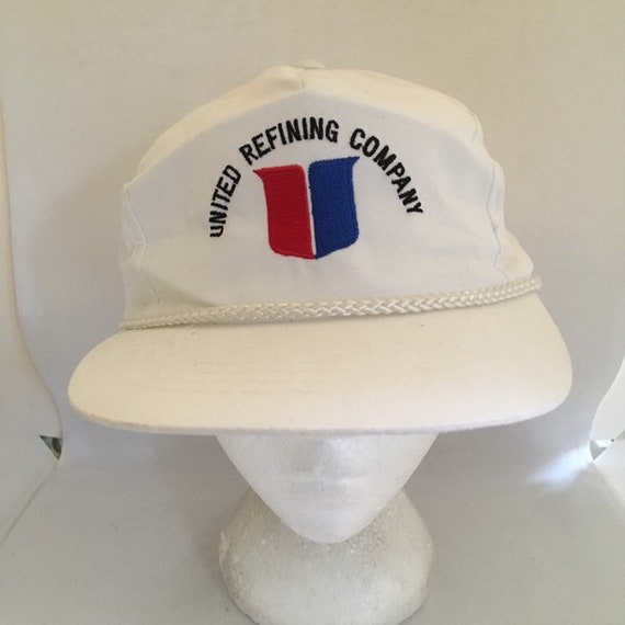 Vintage United Refining company Trucker Snapback … - image 1