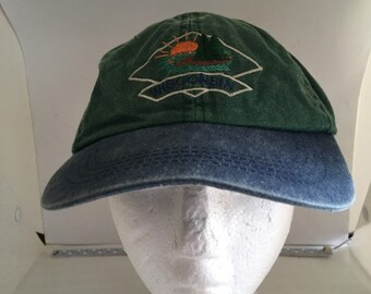 Vintage Wisconsin Strapback hat 1990s 80s adjustable D1