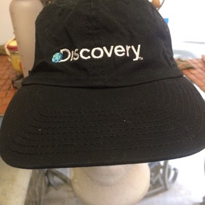 Vintage Discovery Channel Strapback Hat 1990s 