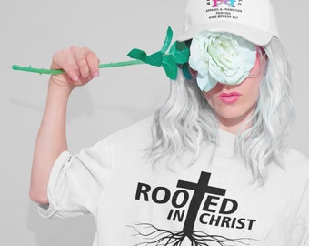 Unisex Rooted in Christ Christian T-Shirt