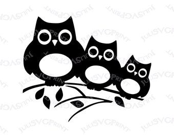 Download Owl Family Svg Etsy