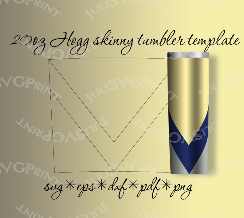 split cut file vsplit tumbler svg tapered Skinny SVG V Split Tumbler SVG Template 20 oz V split Hogg Skinny Tumbler Template svg Hogg V