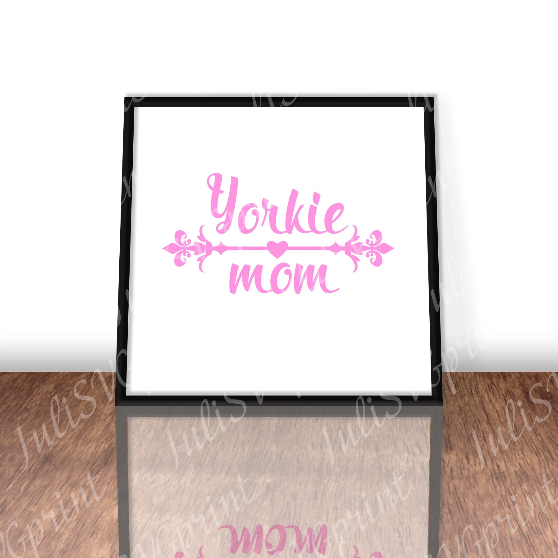 Download Yorkie mom svg Dog mom svg Yorkie mom PNG DXF Pink Yorkie mom | Etsy