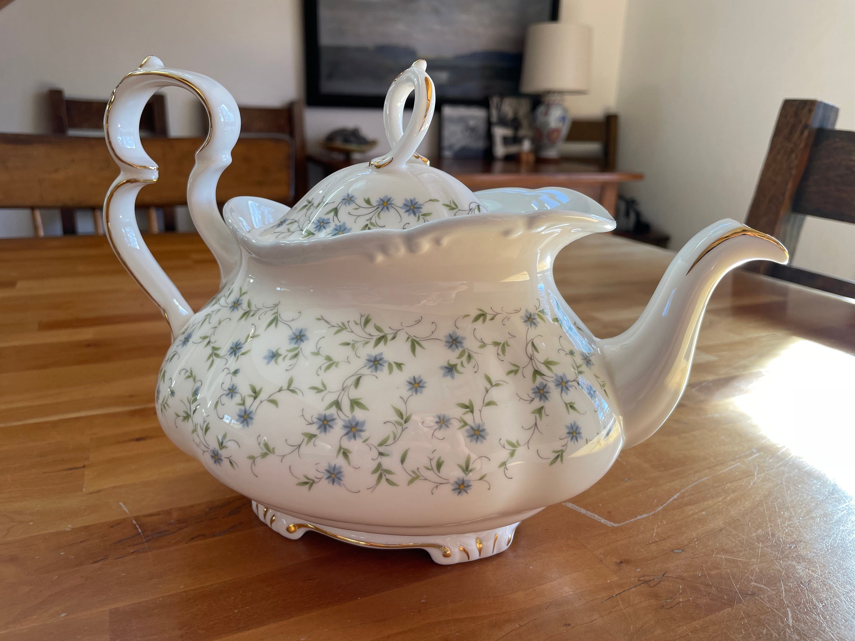 Royal Albert Caroline Teapot - Etsy 日本 Royal Albert Caroline Teapot - Etsy 日本
