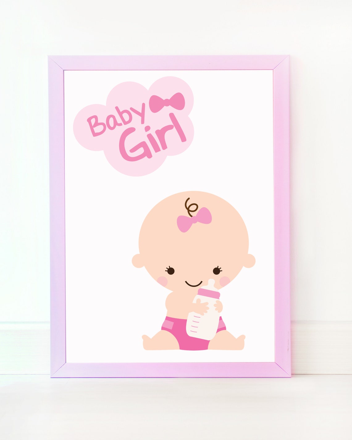 Nursery Baby Girl Printable Etsy