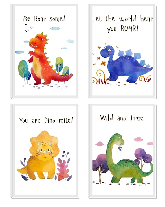 You are Roarsome Wall Art for Kids. Dinosaur Nursery Quote. Stock