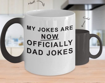 New Daddy Color Changing Mug, New Dad Gift, New Father Gift , First Fathers Day Gift Mug, Dad To Be, Future Dad, First Baby Gift, Fatherhood