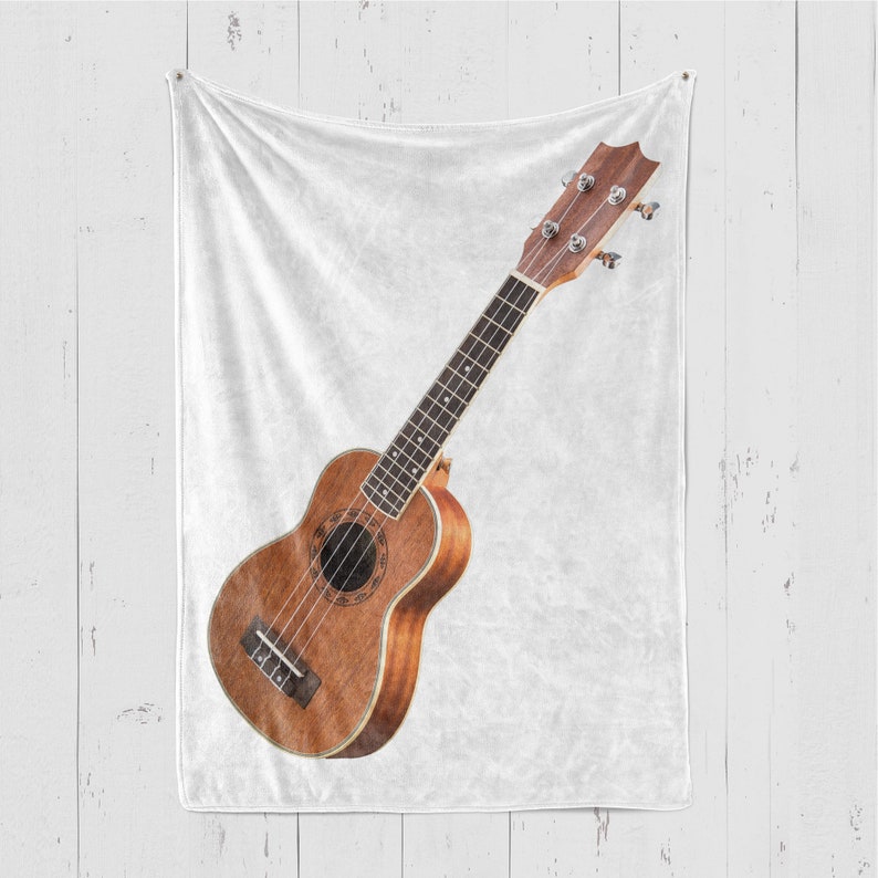 Ukulele BLANKET Ukulele Throw Ukulele Lover Gift Gift Ideas Etsy