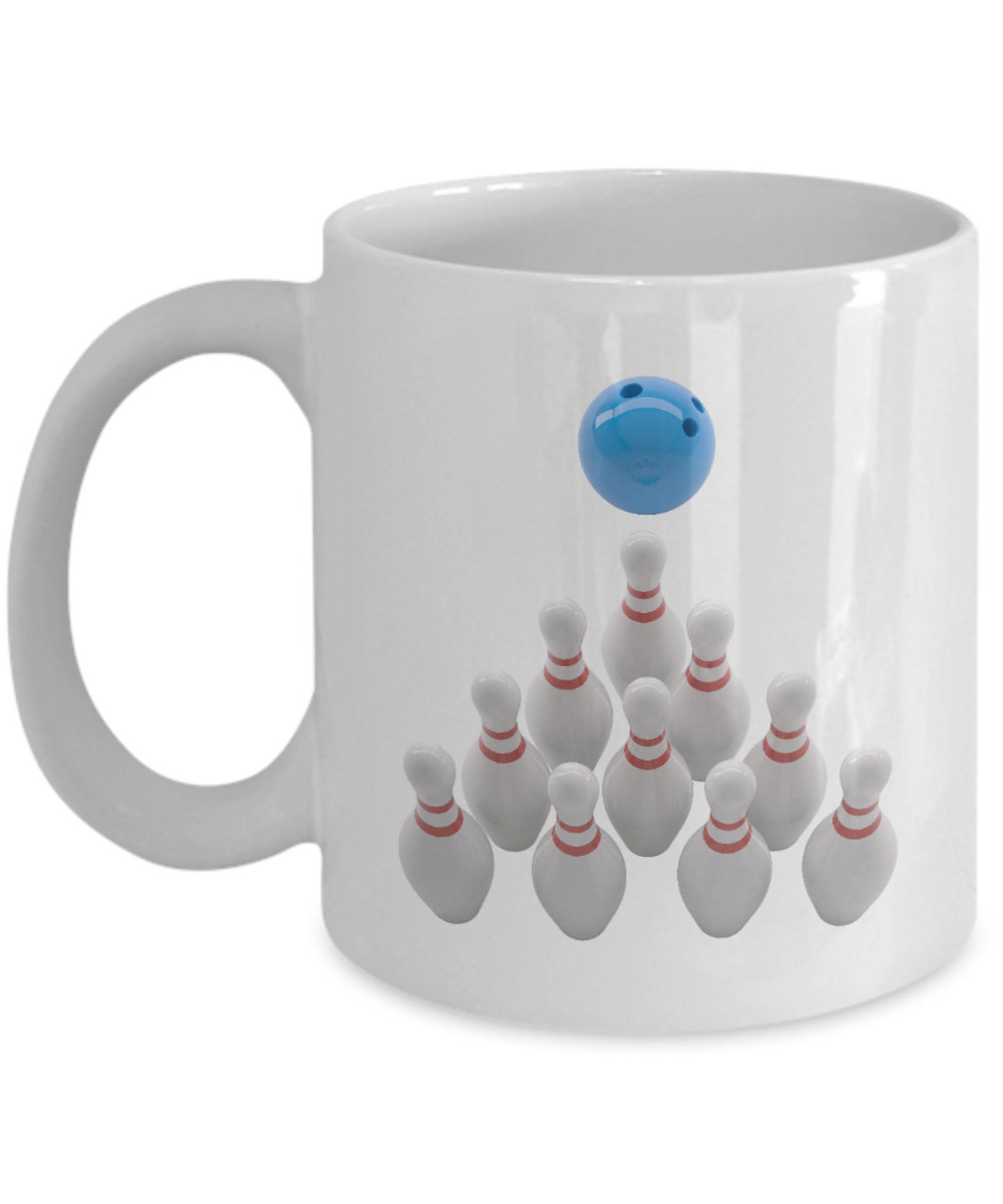 Bowling Mug Bowling Cup Bowling Lover Gift Gift Ideas Etsy