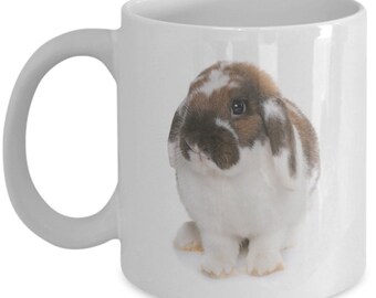 Dwarf Lop Rabbit Mug, Dwarf Lop Rabbit Cup, Dwarf Lop Rabbit Lover Gift, Gift Ideas