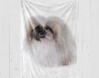 pekingese blanket