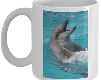 Dolphin Mug, Dolphin Cup, Dolphin Lover Gift