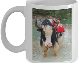 Yak Mug, Yak Cup, Yak Lover Gift, Gift Idea
