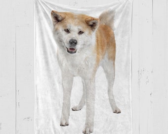 Akita Inu Blanket, Akita Inu Throw, Akita Inu Lover Gift