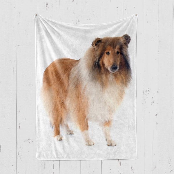 Collie Blanket, Collie Throw, Collie Lover Gift, Gift Ideas