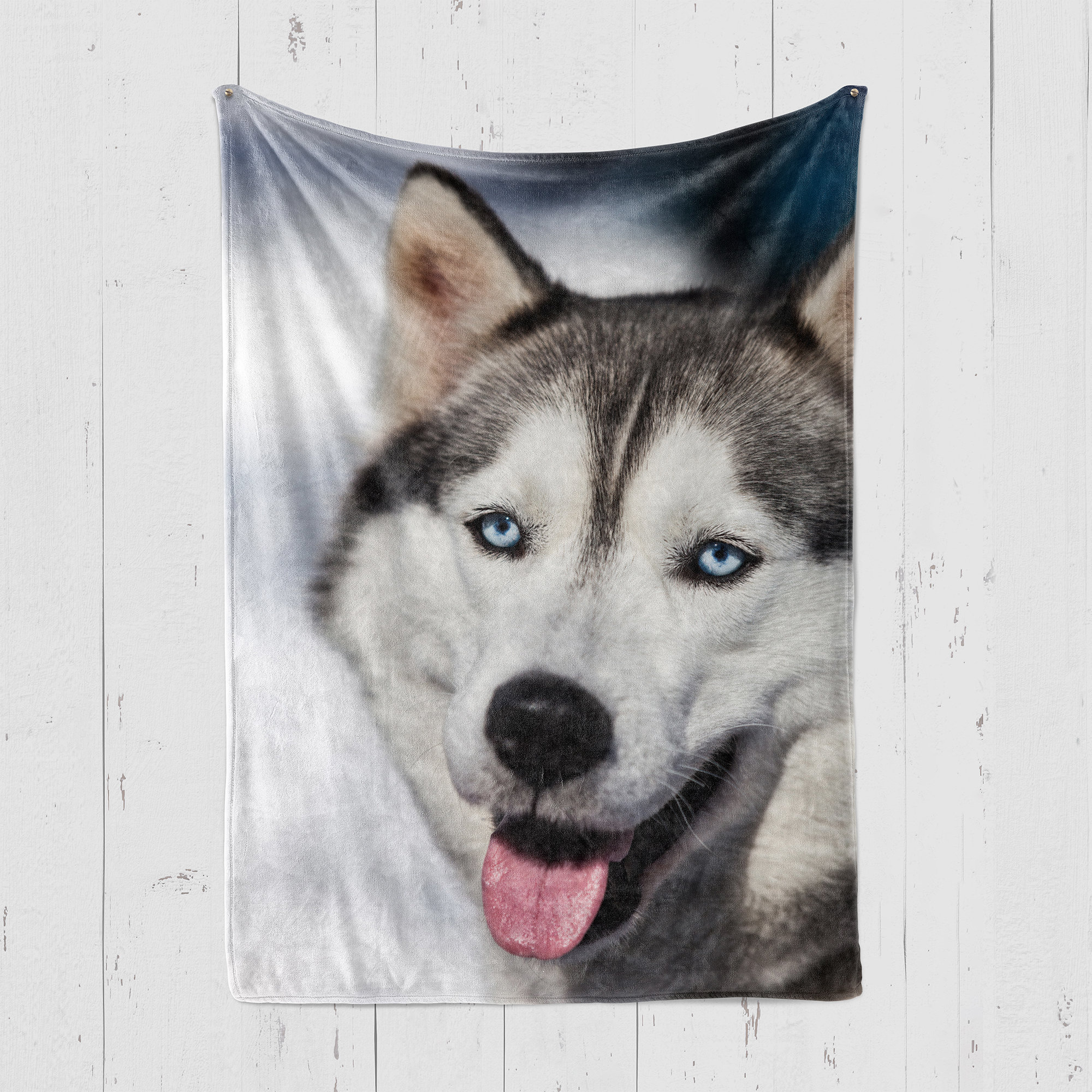 Siberian Husky Blanket, Siberian Husky Throw, Siberian Husky Lover Gift
