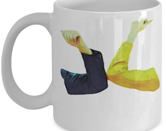 Elbow Bump, Quarantine, Social Distance, Isolation, Elbow Bump Mug, Kitchen Decor, Gift Idea 1