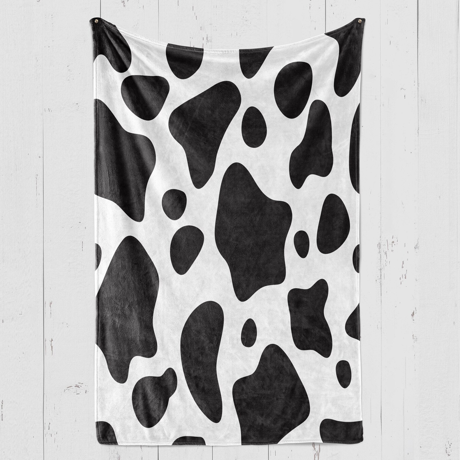 Cow Print Blanket, Cow Print Throw, Cow Print Fleece, Cow Pattern