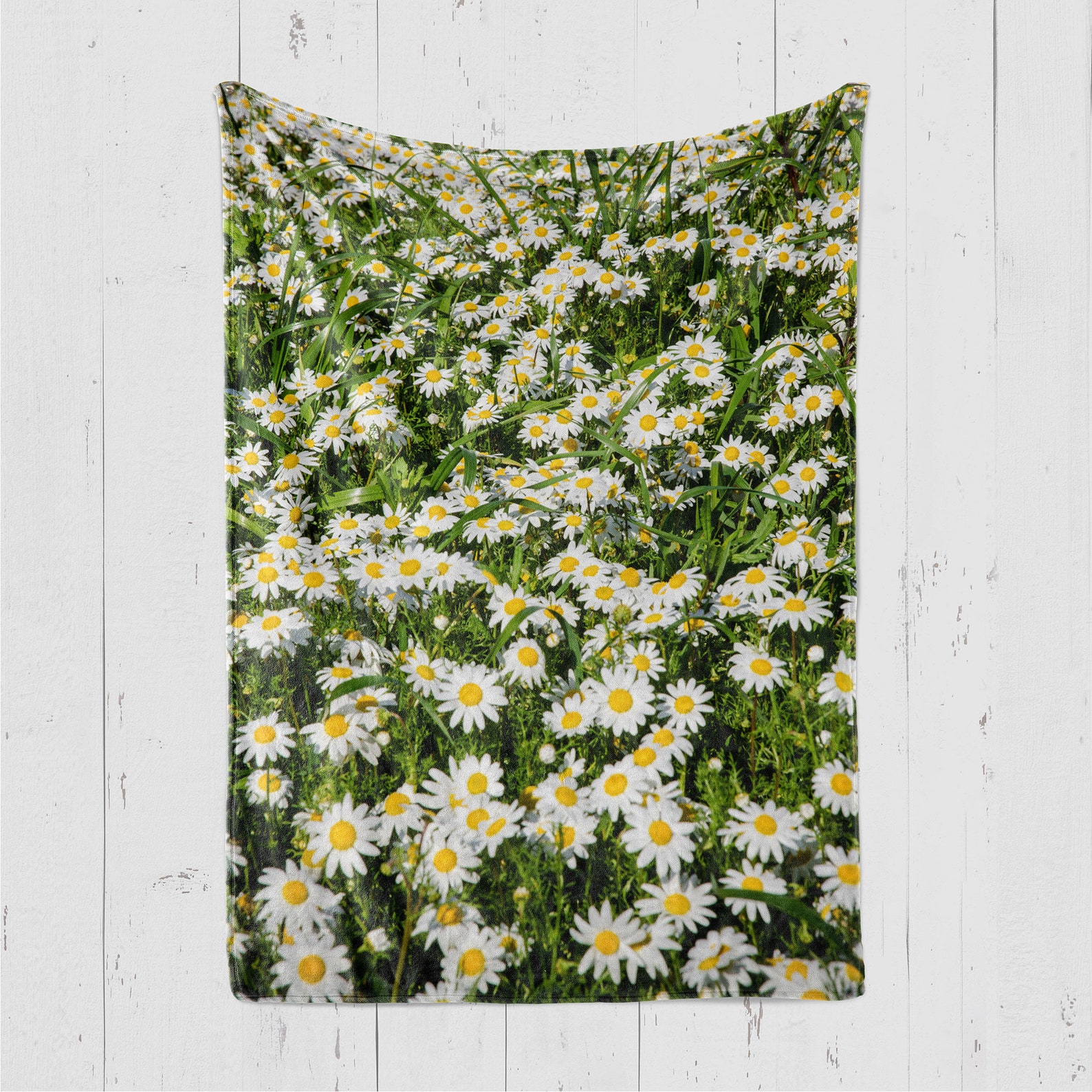 Daisies Blanket, Daisy Throw Fleece, Daisy Lover Gift, Gift Ideas - Etsy