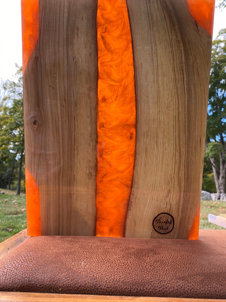 Orange Serving Charcuterie Display Board or Wall Art