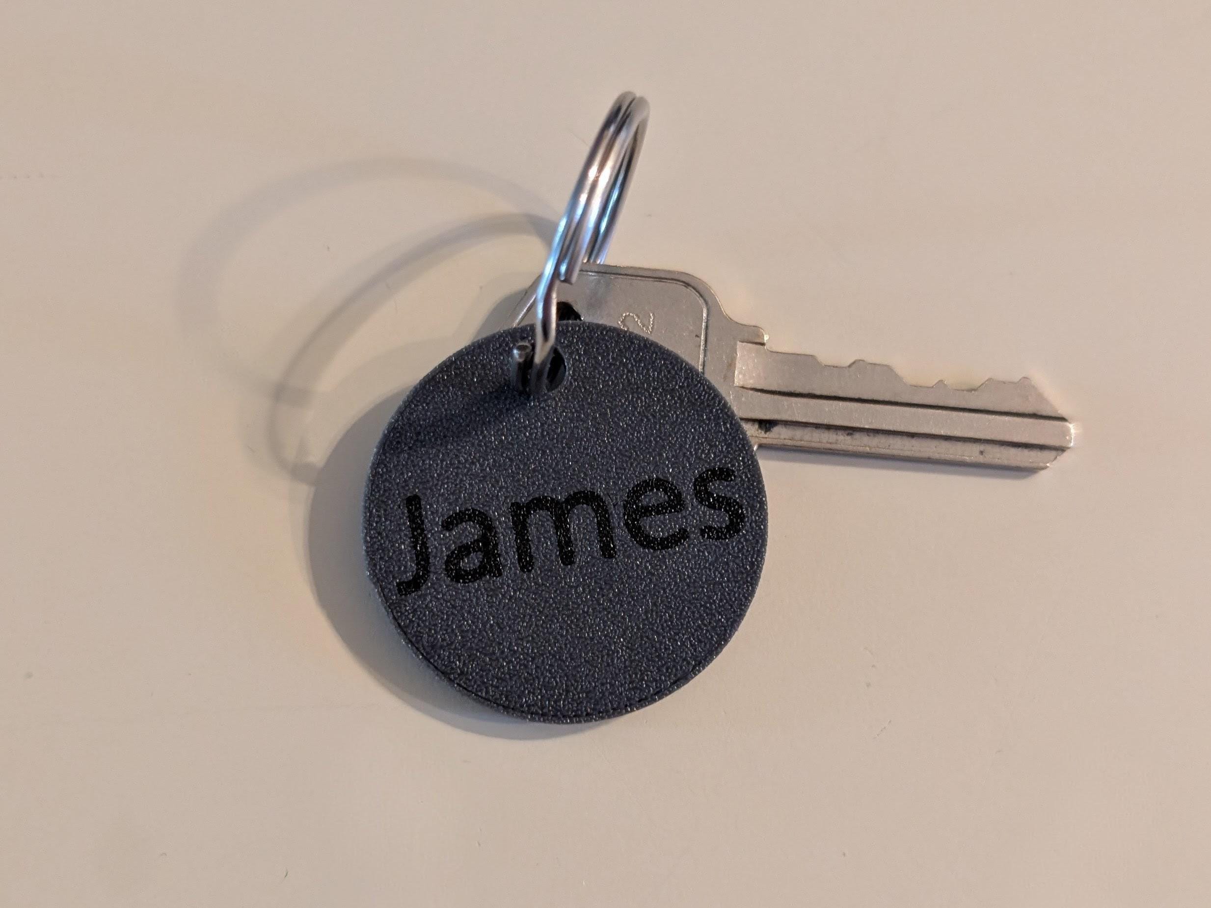 Personalized Plastic Key Tag With Numbers / Words / Names / Rooms ...