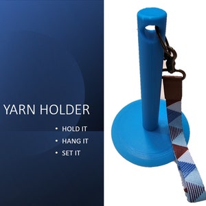 Japanese Wave Wristlet Yarn Carousel Crochet Knitting Yarn Holder Portable  Wrist Yarn Holder Sustainable Minimalist Handmade Gift for Her 