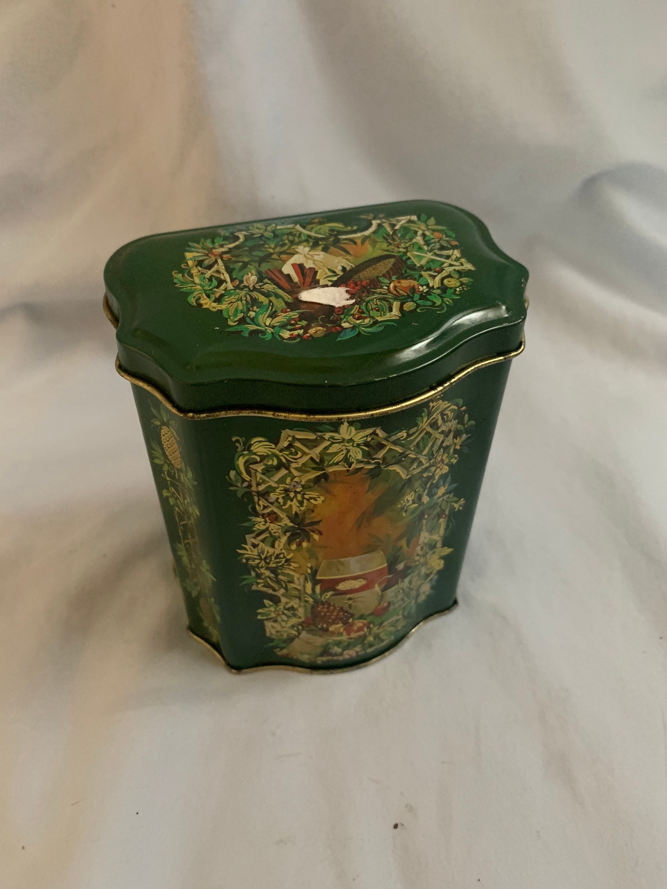 1981 Avon Christmas Canister Made in England Etsy
