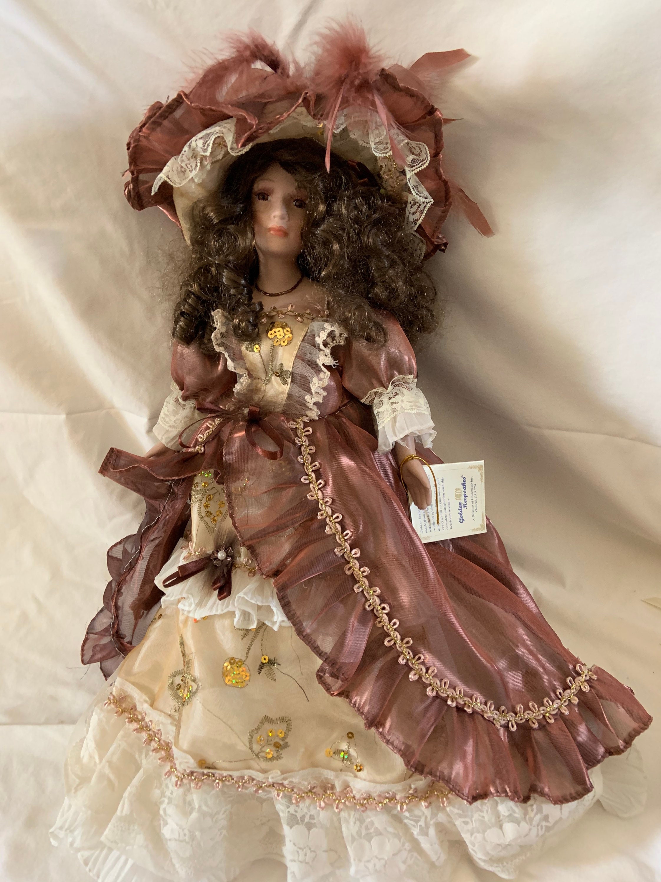Golden Keepsakes Heirloom Doll for sale Only 2 left at 70