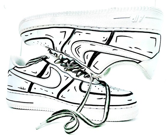 mister cartoon nike air force 1
