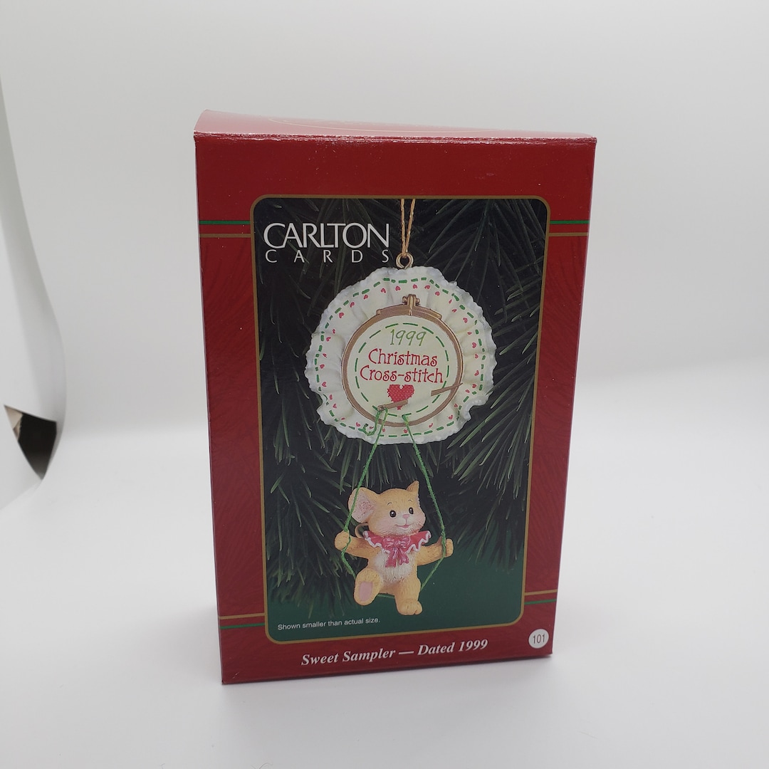 Carlton Cards Heirloom Collection Christmas Ornament - 1999 'sweet ...