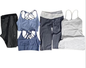 Lululemon Wholesale Tops style Bundle 5pcs assorted Leggings Lululemon Size 4