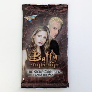 5 packs of Buffy the Vampire Slayer, The Story Continues Card Packs - IKON Collectables 2003