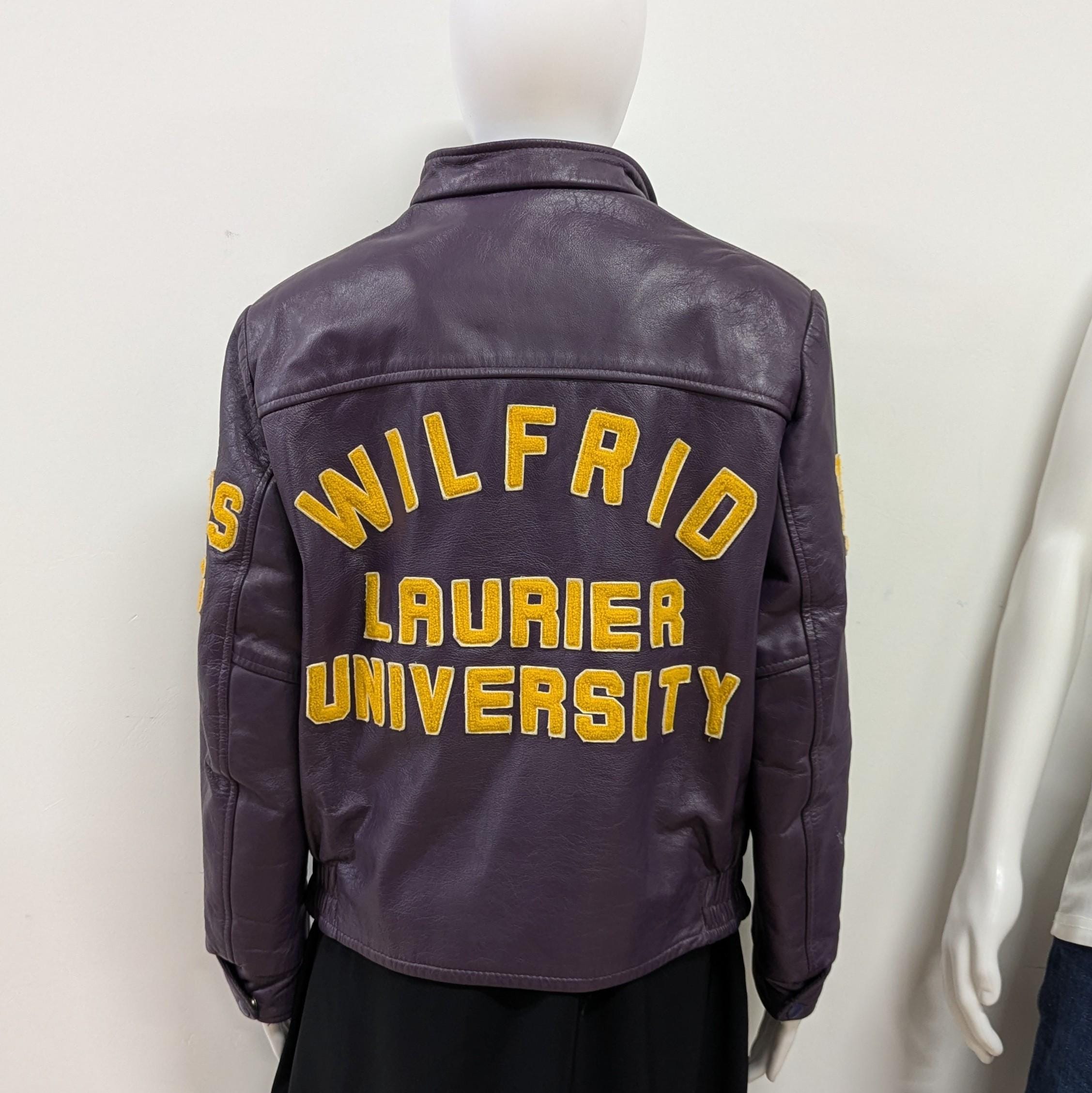 Queens University Leather Jacket - Etsy Canada