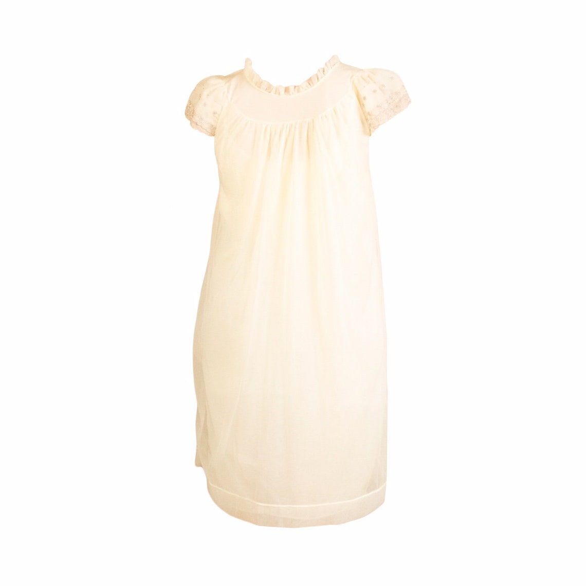 pastel yellow babydoll dress