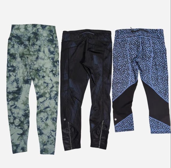 5 piece Lululemon Bundle Size 8 Three leggings di… - image 3