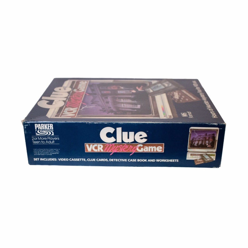 Jahrgang 1985 Clue Vcr Mord Mystery Board Spiel | Etsy