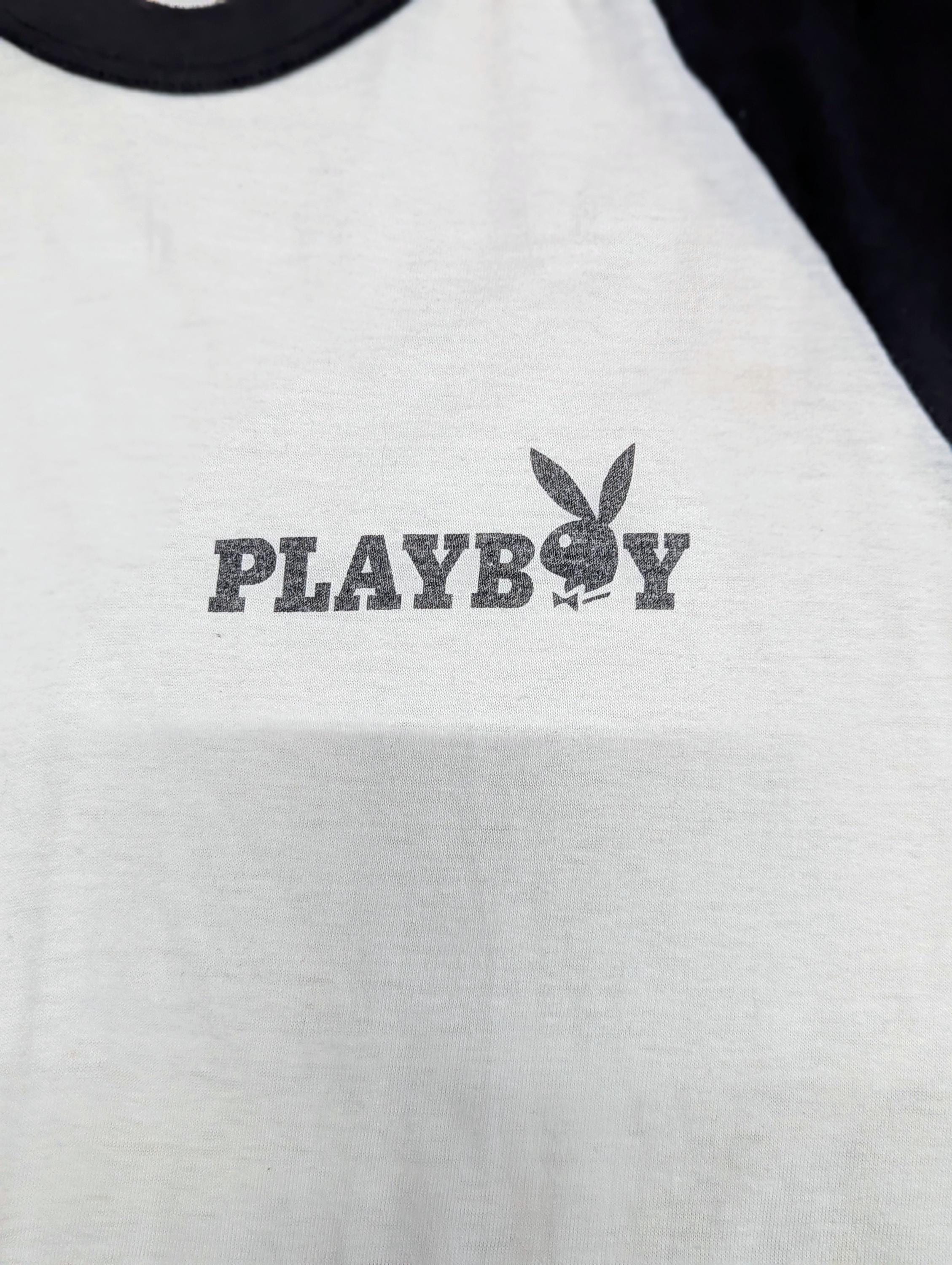 ヴィンテージ プレイボーイ リンガーTシャツ、ラグラン ベースボール